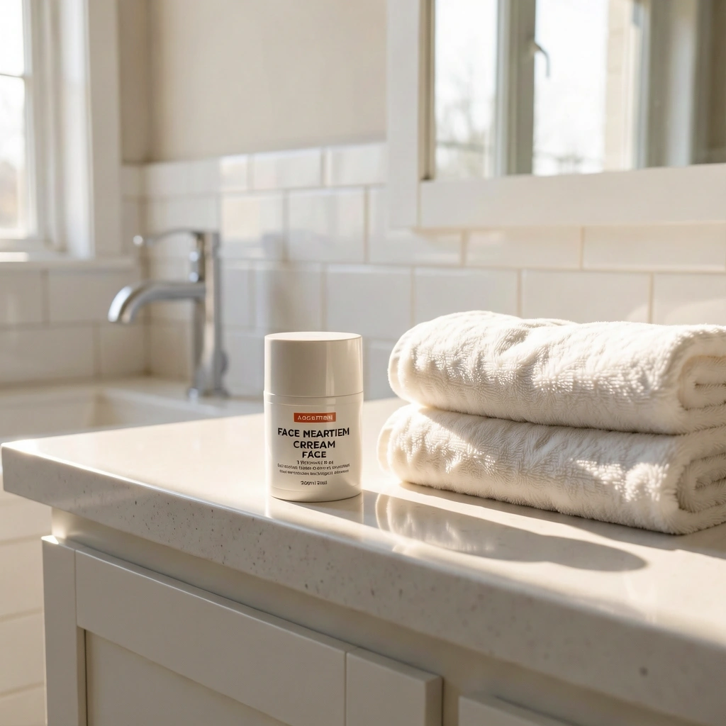 Morning skincare routine